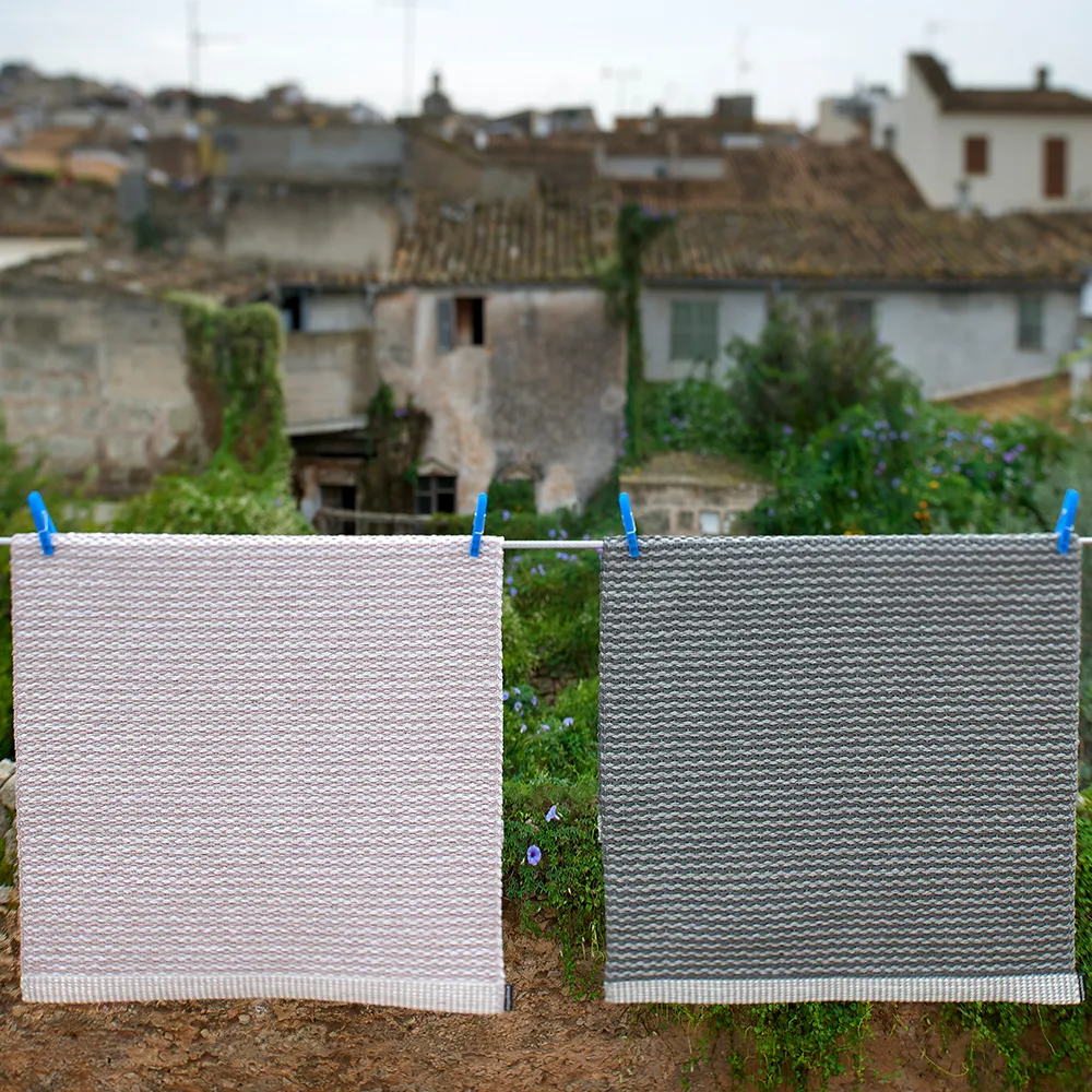 Mono løper, sand/cream, 60x250 cm Pappelina