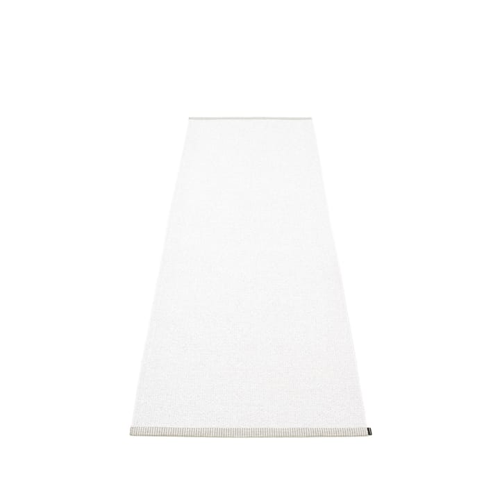 Mono løper white - white, 85x260 cm - Pappelina