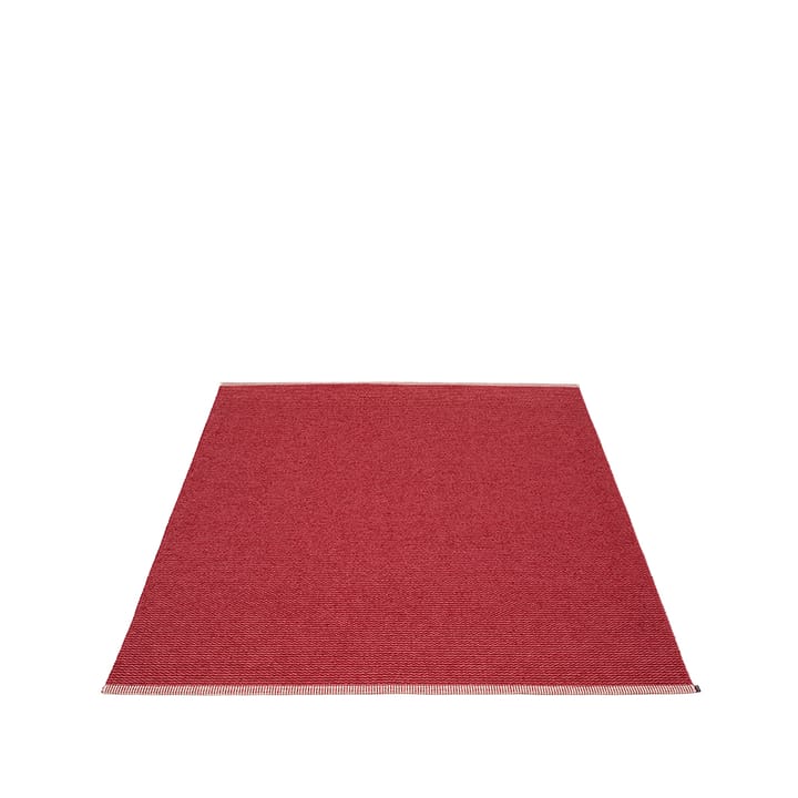 Mono teppe - blush/dark red, 180x220 cm - Pappelina