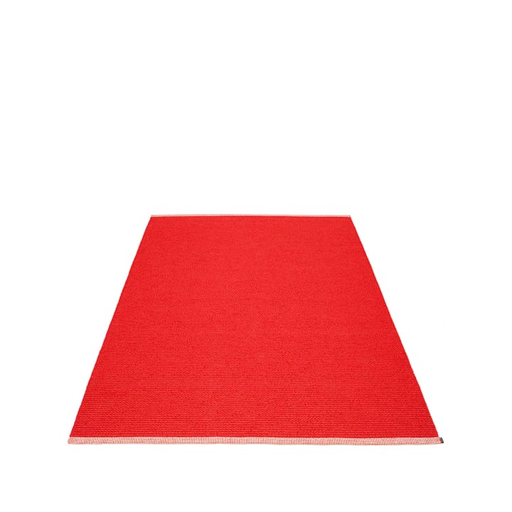 Mono teppe - coral red/red, 140x200 cm - Pappelina