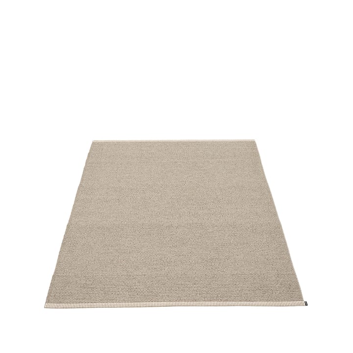 Mono teppe - dark linen/linen, 140x200 cm - Pappelina