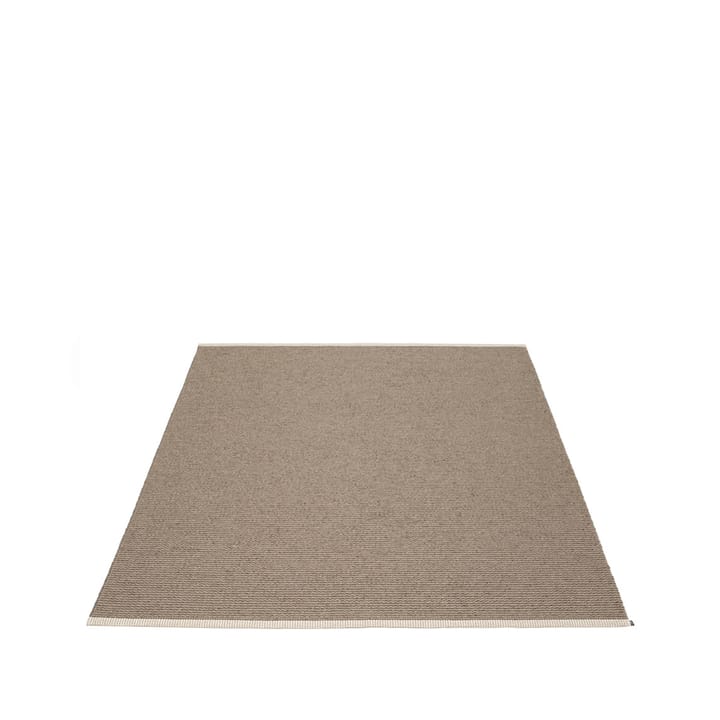 Mono teppe - dark mud/mud, 180x220 cm - Pappelina