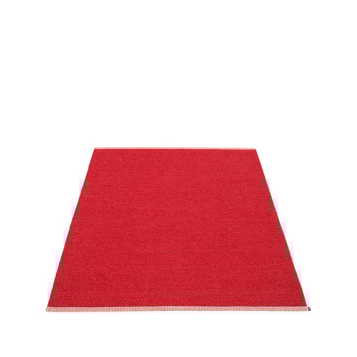 Mono teppe - dark red/red, 230x320 cm - Pappelina