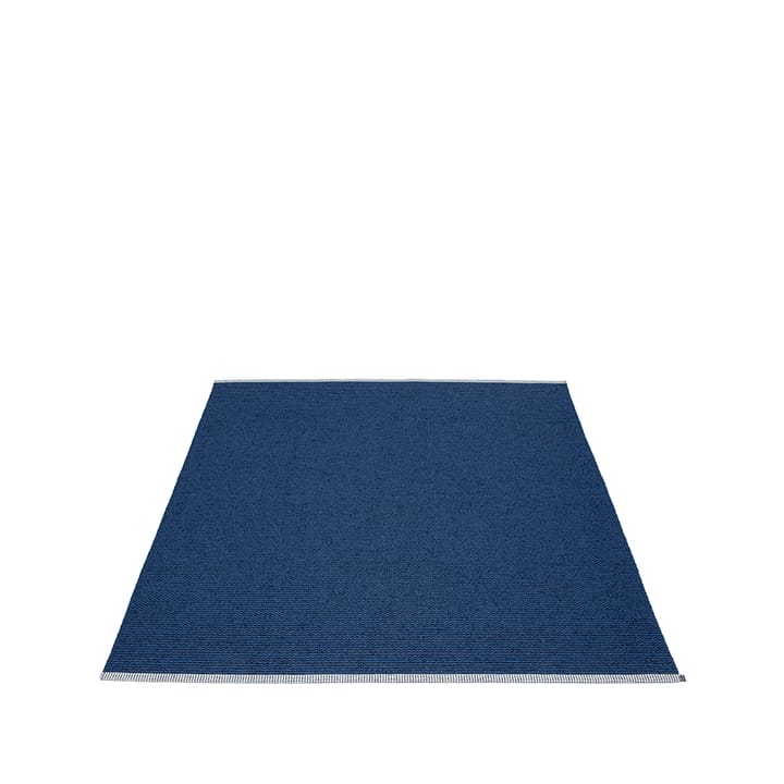 Mono teppe - mørk blå/denim, 180x220 cm - Pappelina