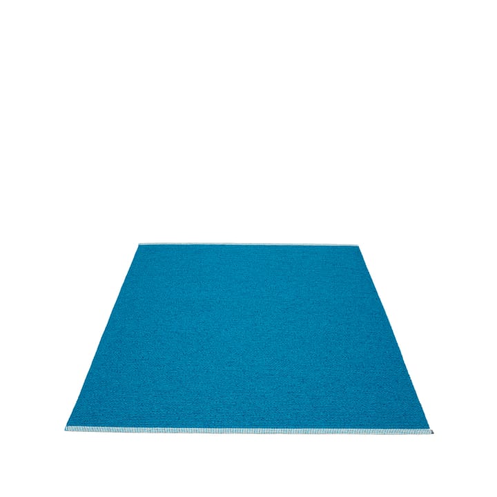Mono teppe - ocean blue/dove blue, 180x220 cm - Pappelina