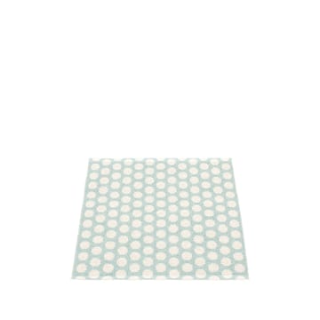 Noa baderomsmatte - pale turquoise/vanilla, 70x90 cm - Pappelina