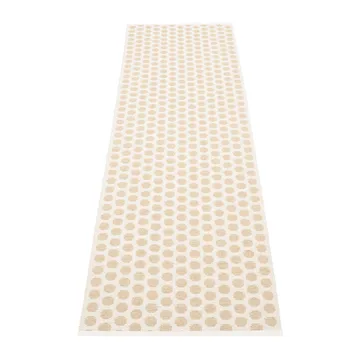 Noa løper - Beige-vanilje, 70x250 cm - Pappelina