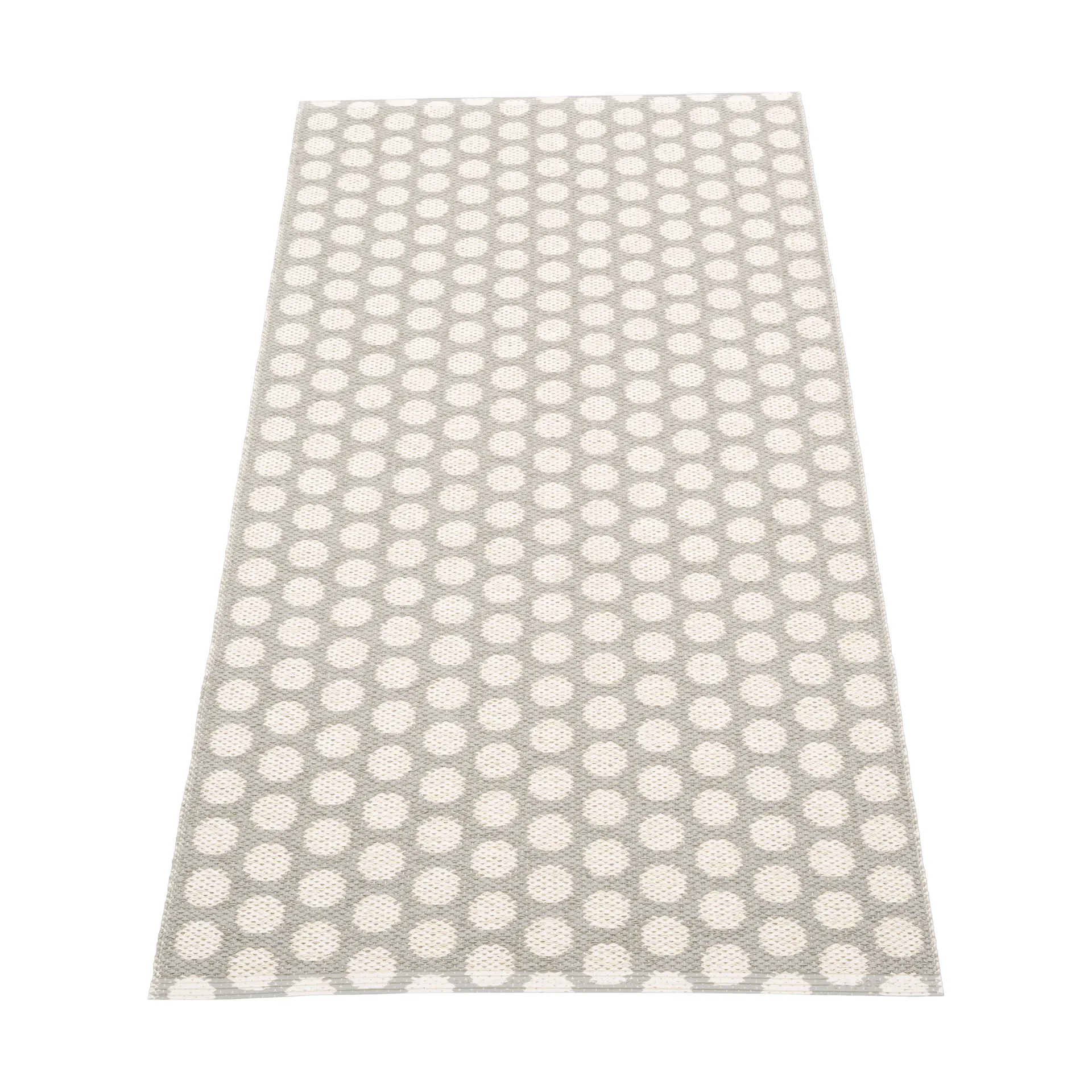 Noa løper, Warm grey/grey striper, 70x150 cm Pappelina