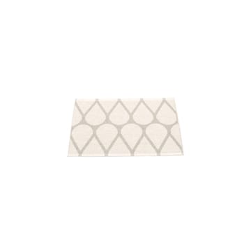 Otis baderomsmatte - linen/white, 70x50 cm - Pappelina