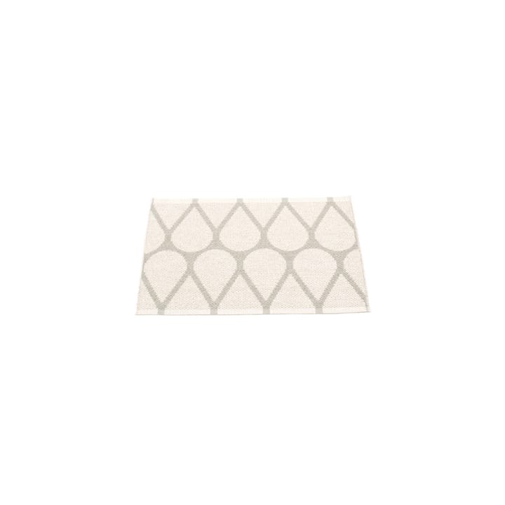 Otis baderomsmatte, linen/white, 70x50 cm Pappelina