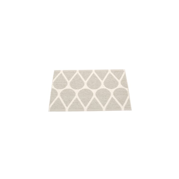 Otis baderomsmatte - linen/white, 70x50 cm - Pappelina