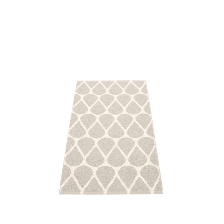 Otis løper - linen/white, 70x140 cm - Pappelina