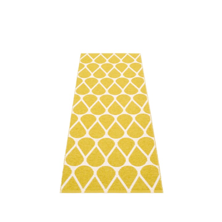 Otis løper - mustard/vanilla, 70x200 cm - Pappelina