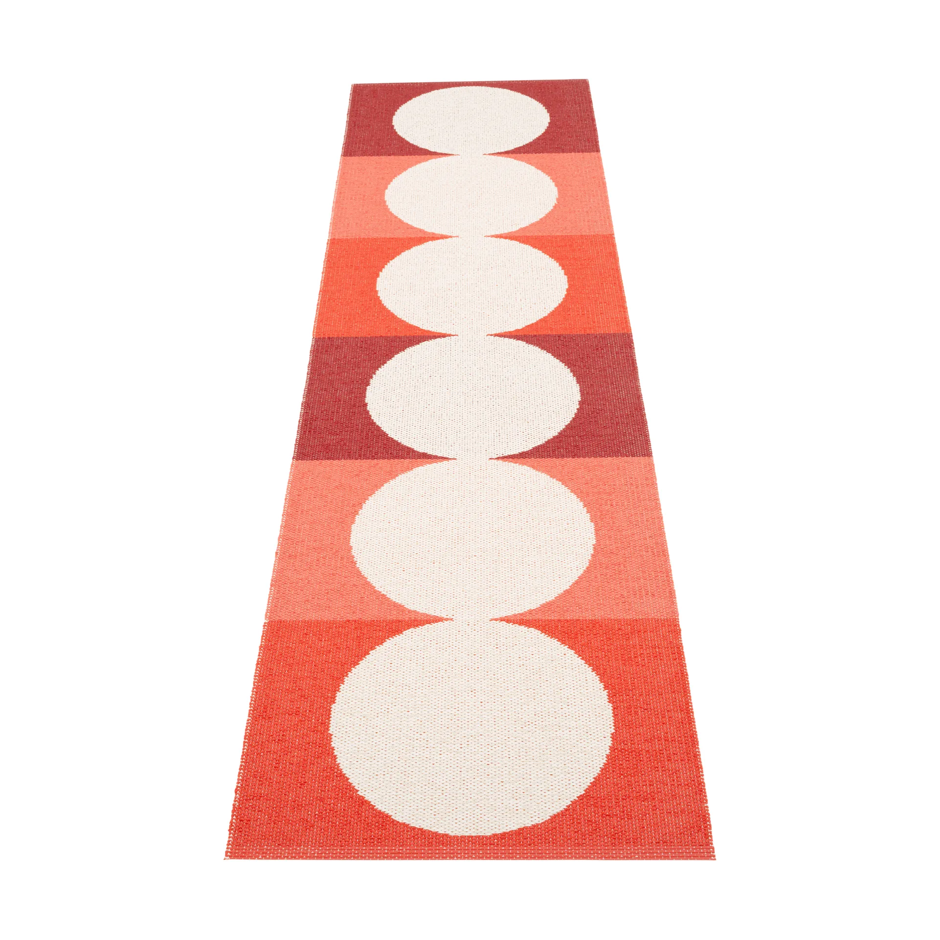 Otto løper, Berry-vanilje, 70x280 cm Pappelina