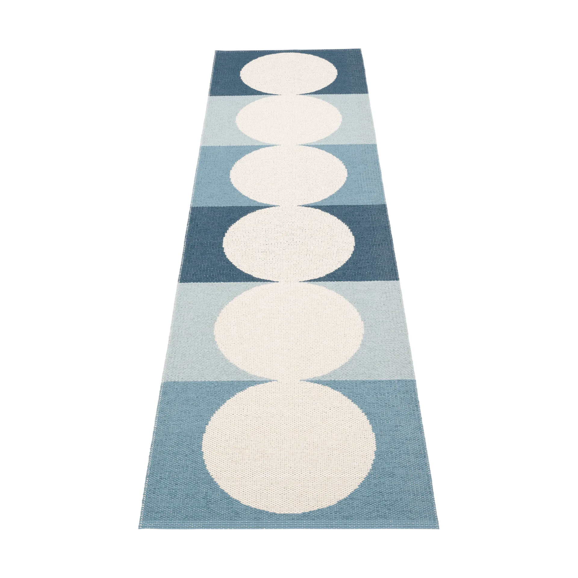 Otto løper, Sky-vanilje, 70x280 cm Pappelina