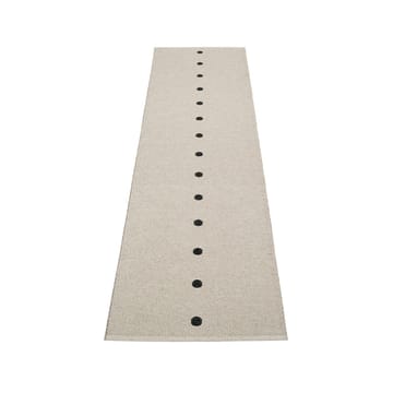 Peg løper - black/linen, 70x280 cm - Pappelina