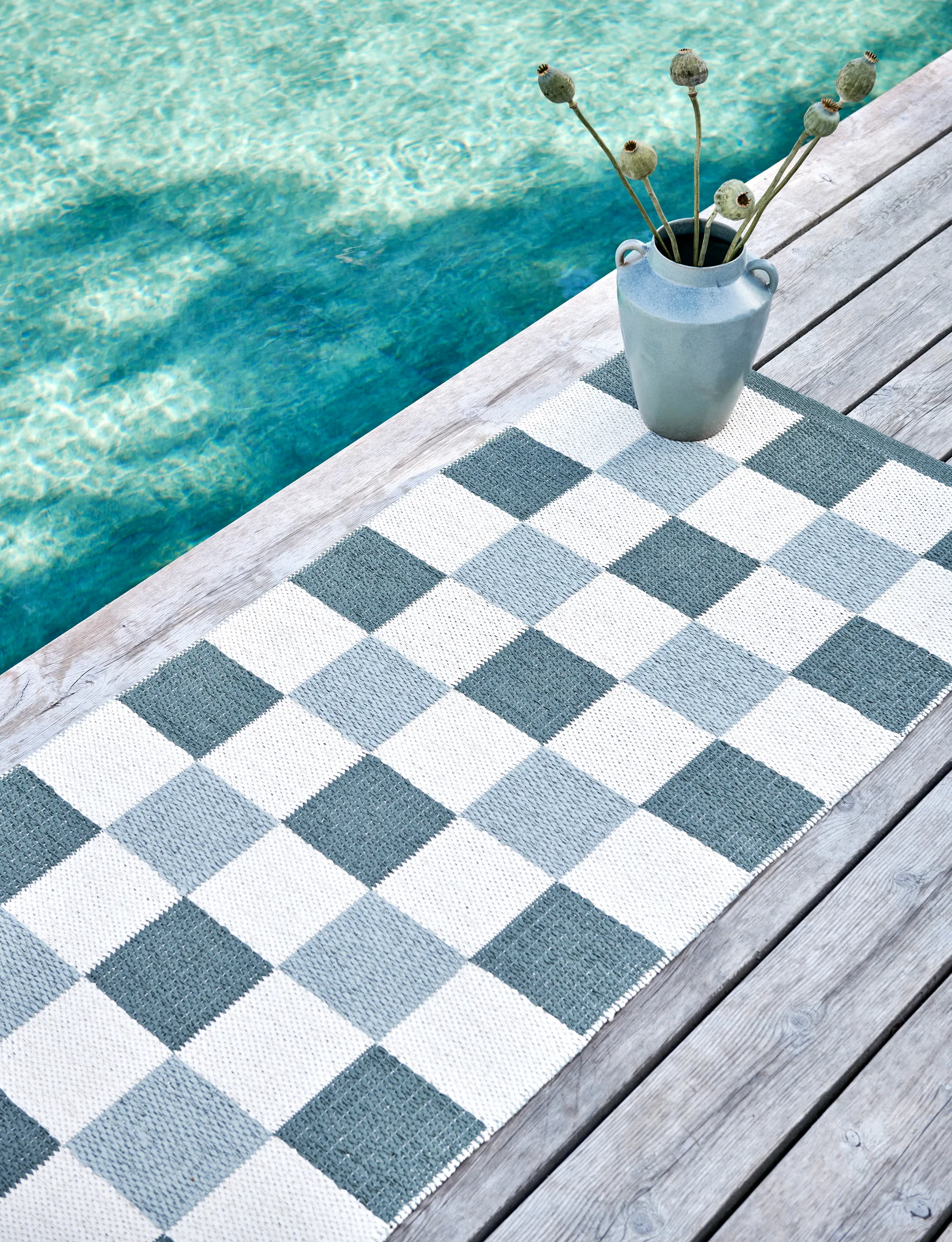 Pix løper, Army-vanilje 70x240 cm Pappelina