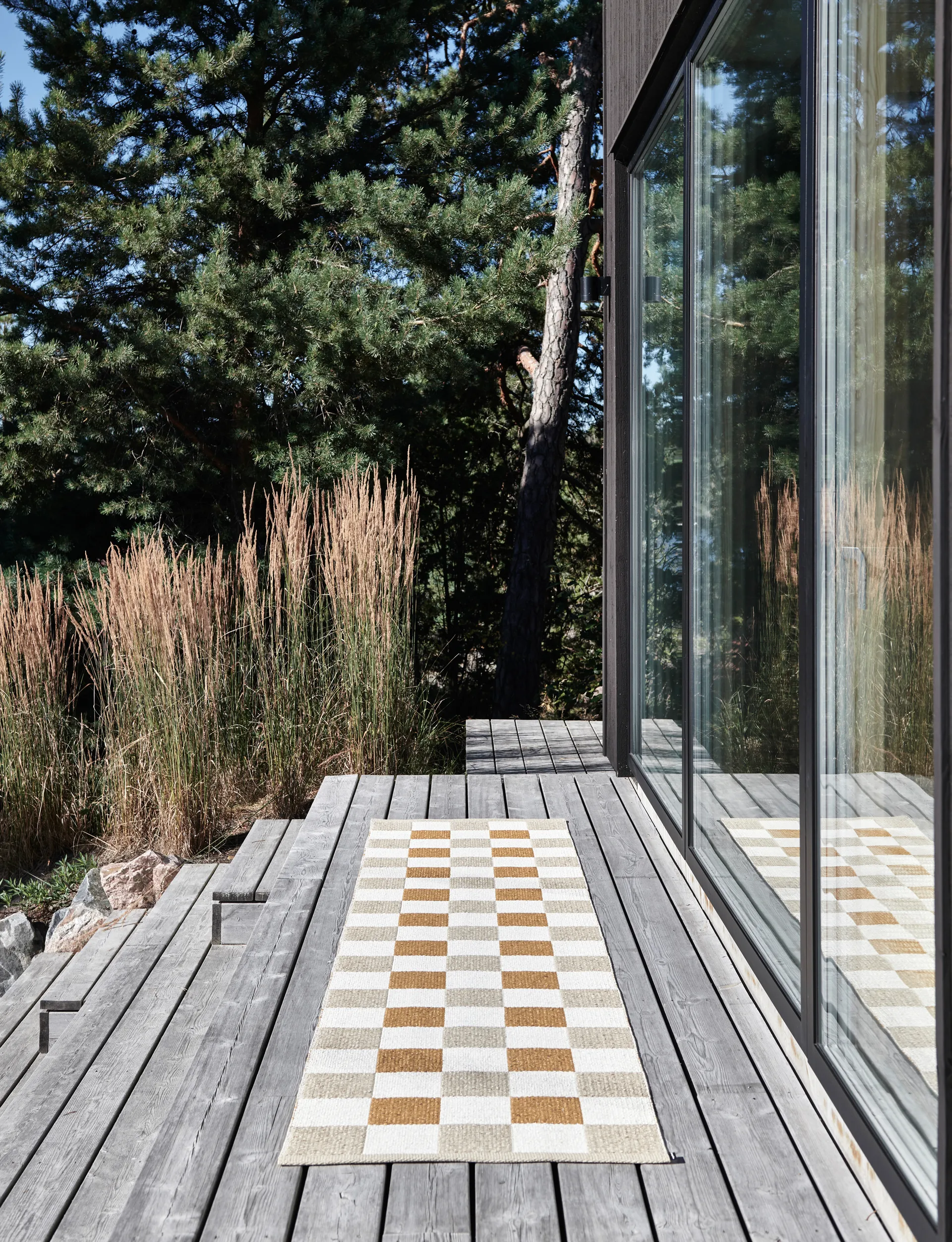 Pix løper, Beige-vanilje 70x240 cm Pappelina