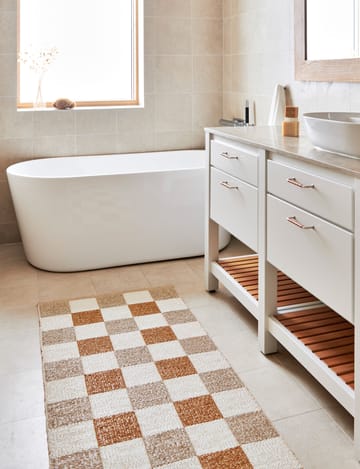 Pix løper - Beige-vanilje 70x240 cm - Pappelina