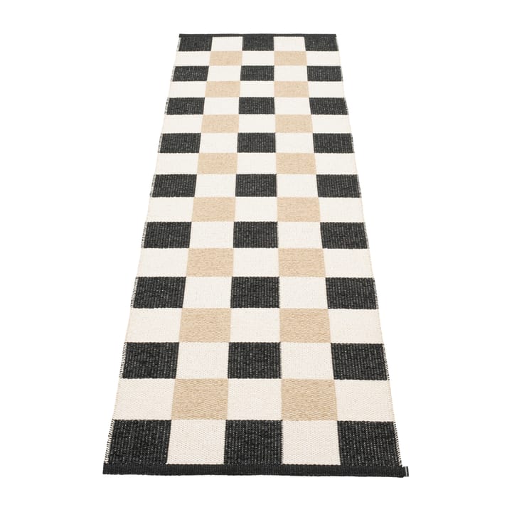 Pix løper - Black-vanilla, 70x240 cm - Pappelina