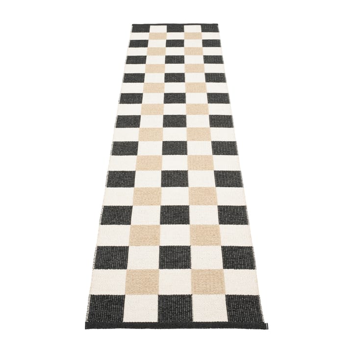 Pix løper - Black-vanilla, 70x300 cm - Pappelina