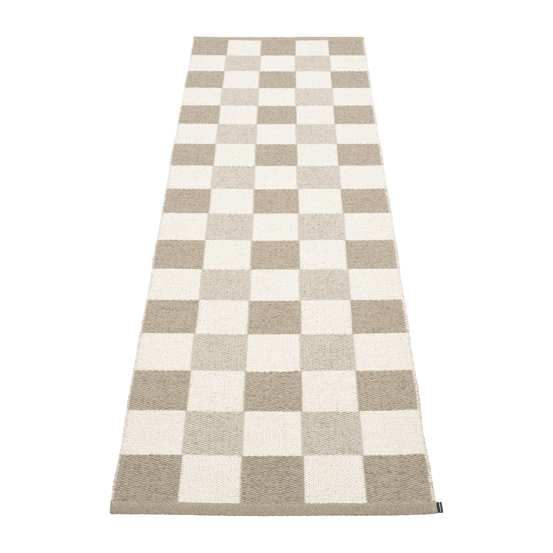 Pix løper, Dark Linen-vanilje, 70x240 cm Pappelina