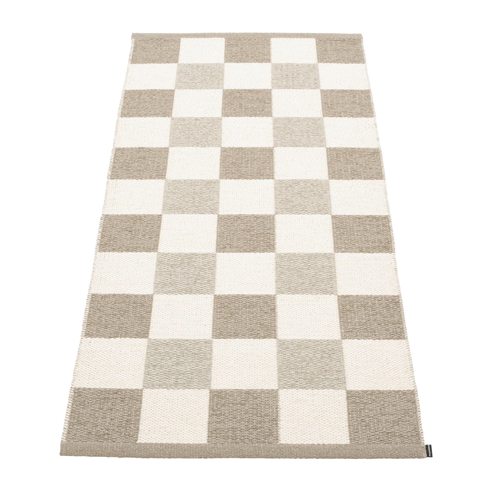 Pix løper, Dark Linen-vanilla, 70x160 cm Pappelina