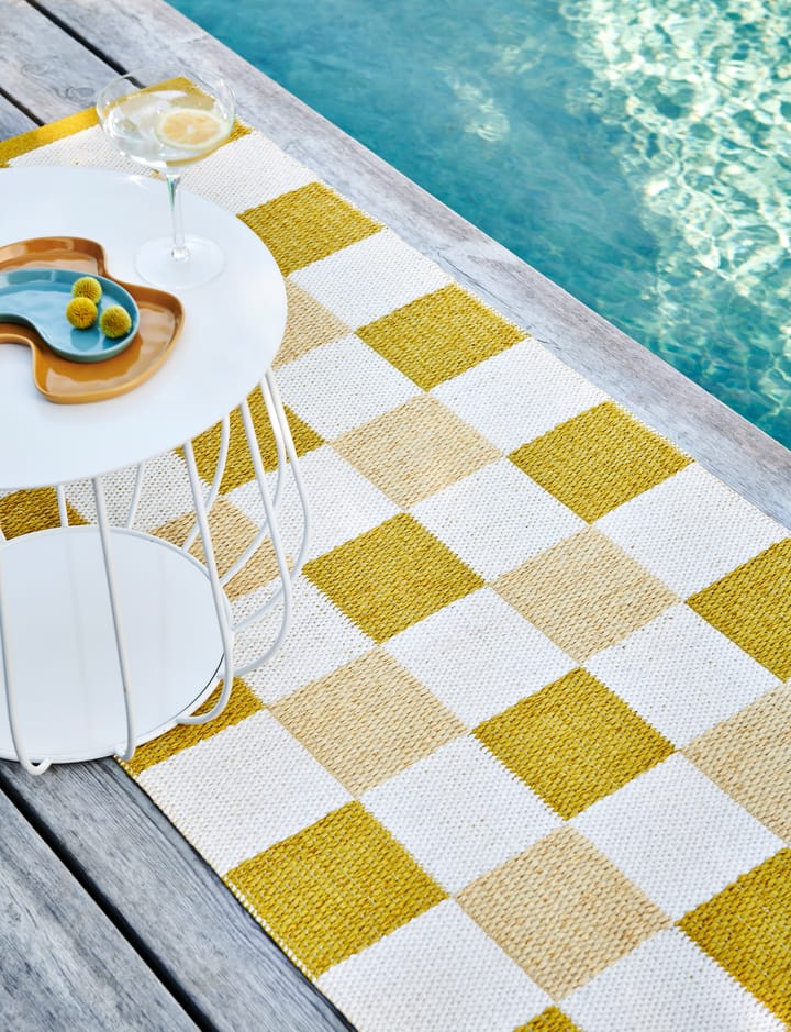 Pix løper, Mustard-vanilla, 70x160 cm Pappelina
