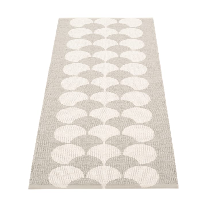 Poppy løper - Linen-vanilla, 70x150 cm - Pappelina
