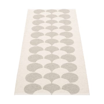 Poppy løper - Linen-vanilla, 70x150 cm - Pappelina