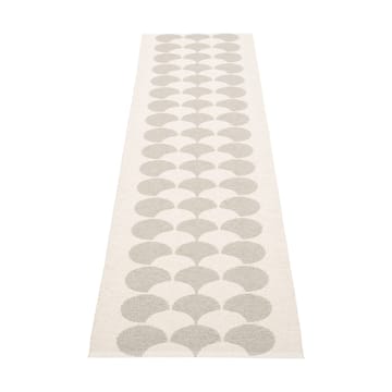 Poppy løper - Linen-vanilla, 70x250 cm - Pappelina