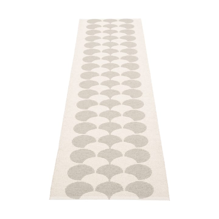 Poppy løper, Linen-vanilla, 70x250 cm Pappelina