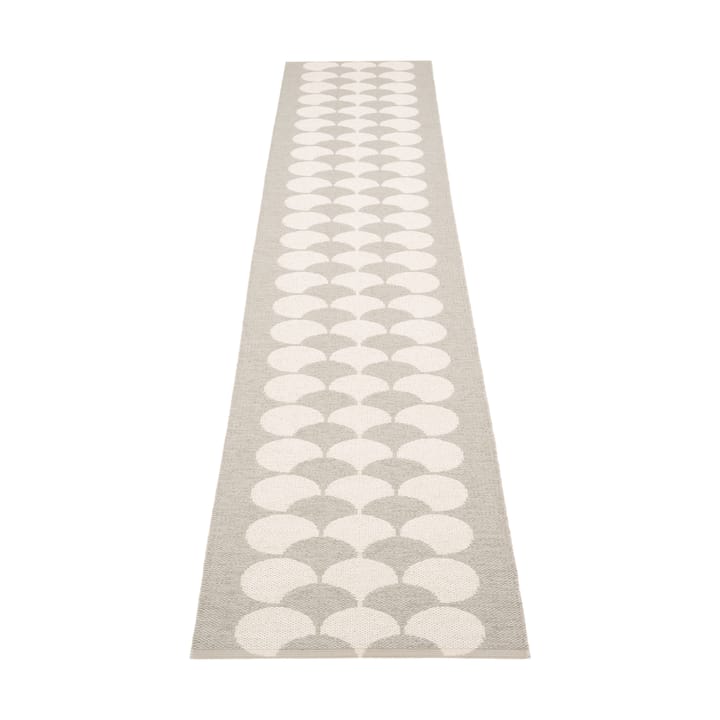 Poppy løper - Linen-vanilla, 70x350 cm - Pappelina
