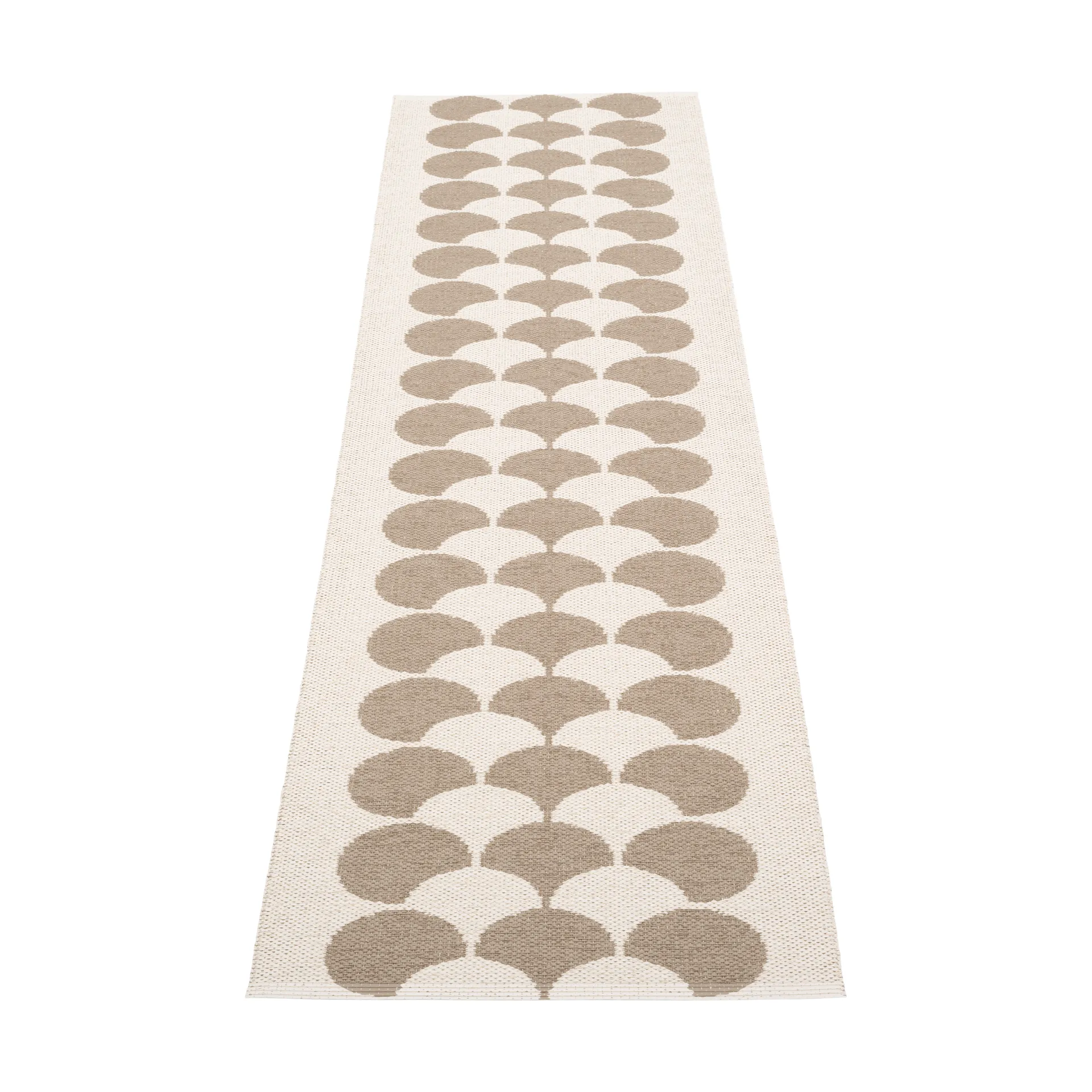 Poppy løper, Potato-vanilje, 70x250 cm Pappelina