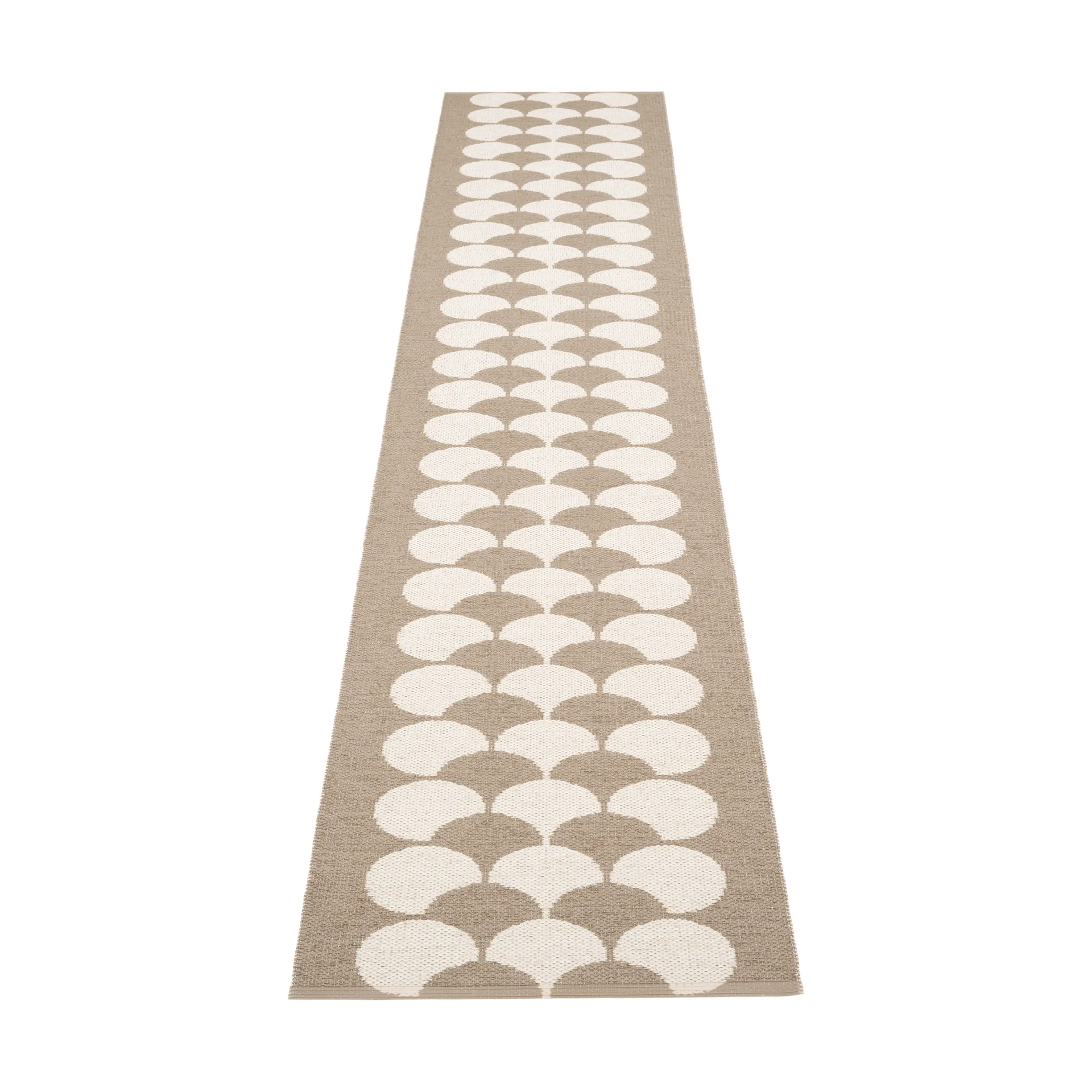 Poppy løper, Potato-vanilla, 70x350 cm Pappelina