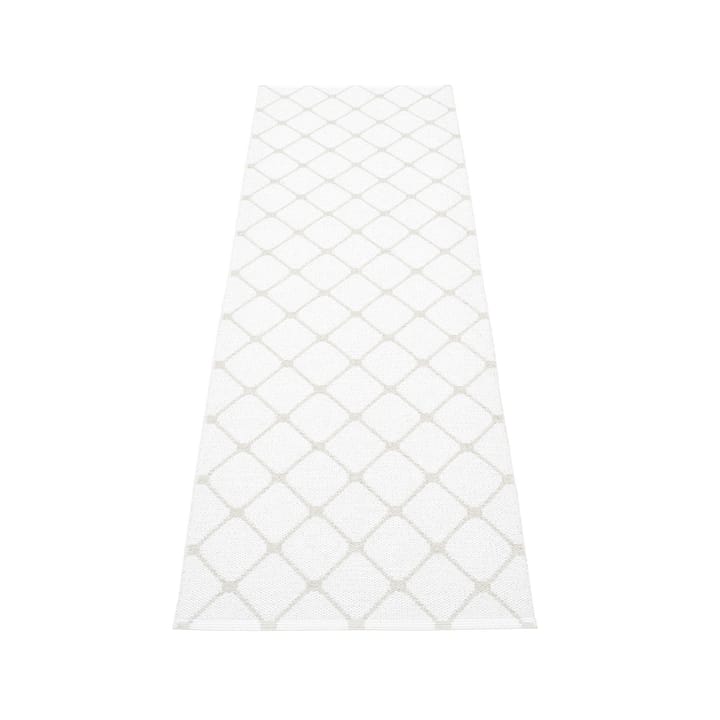 Rex løper, fossil grey/white, 70x240 cm Pappelina