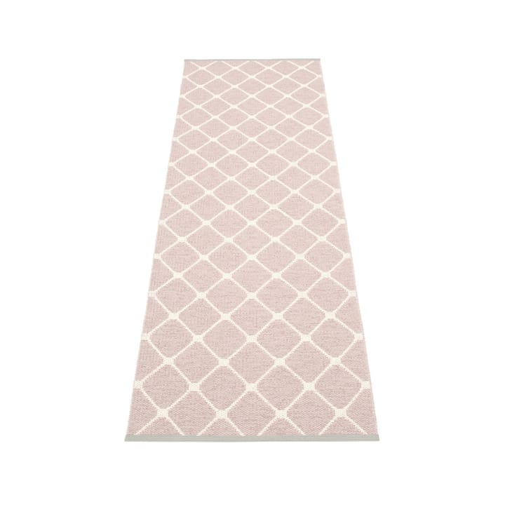 Rex løper - pale rose/vanilla, 70x240 cm - Pappelina