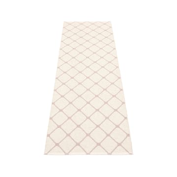Rex løper - pale rose/vanilla, 70x240 cm - Pappelina