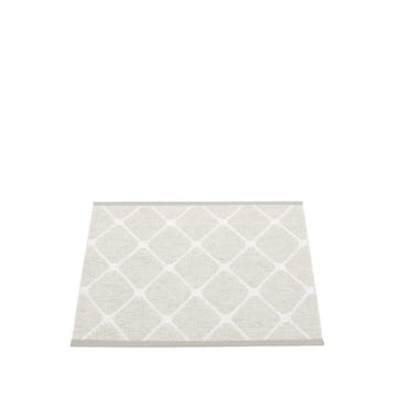 Rex small teppe - fossil grey/white, 70x60 cm - Pappelina