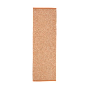 Sam teppe - Blekt oransje-krem, 70x225 cm - Pappelina
