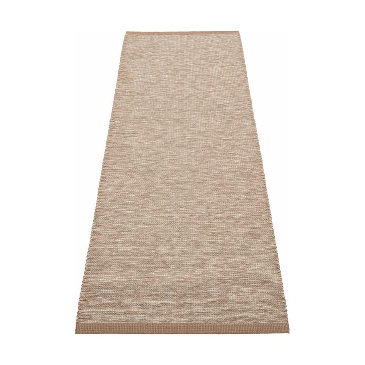 Sam teppe - Brown-linen, 70x225 cm - Pappelina