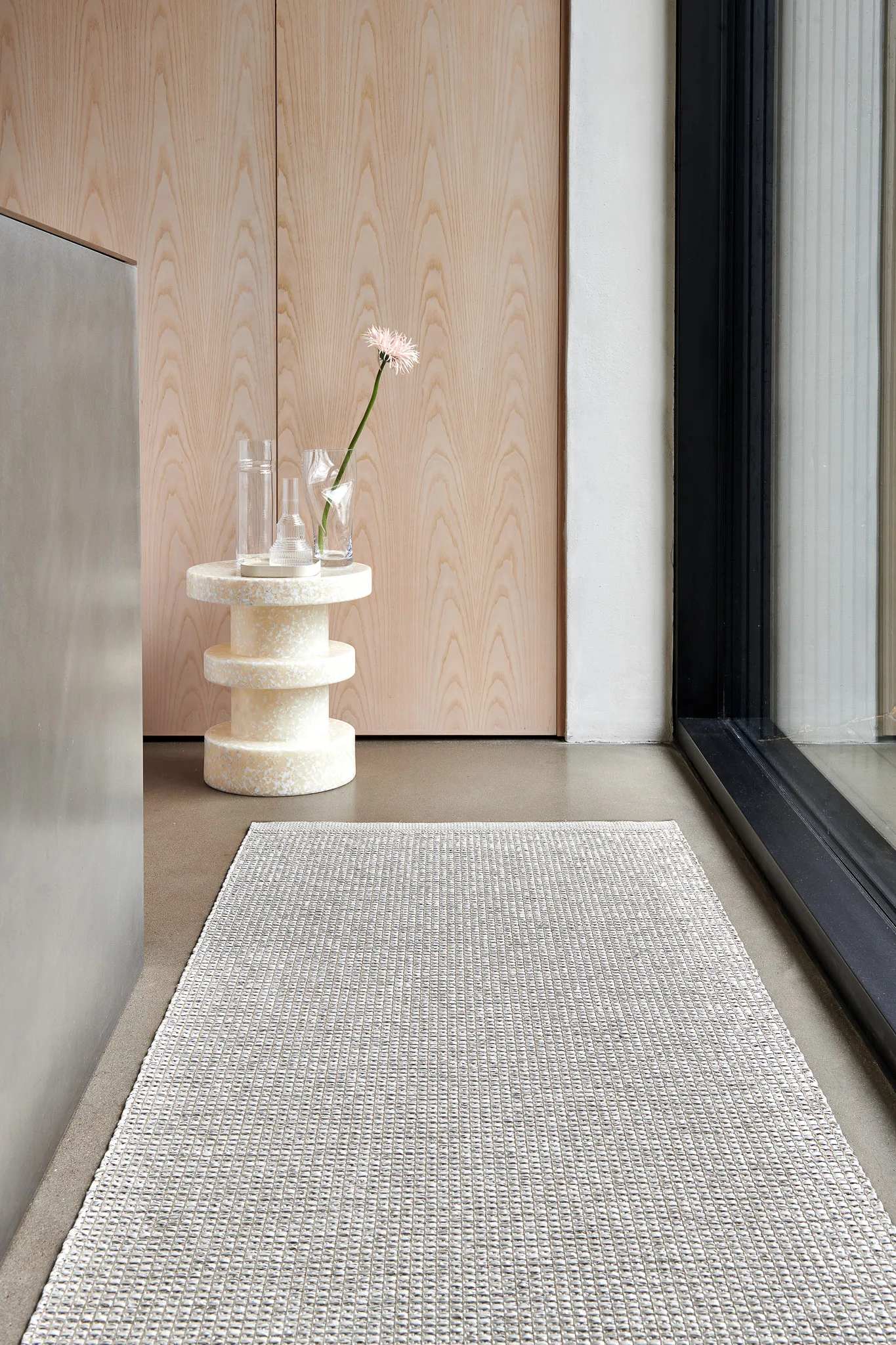 Sam teppe, Brown-linen, 70x300 cm Pappelina