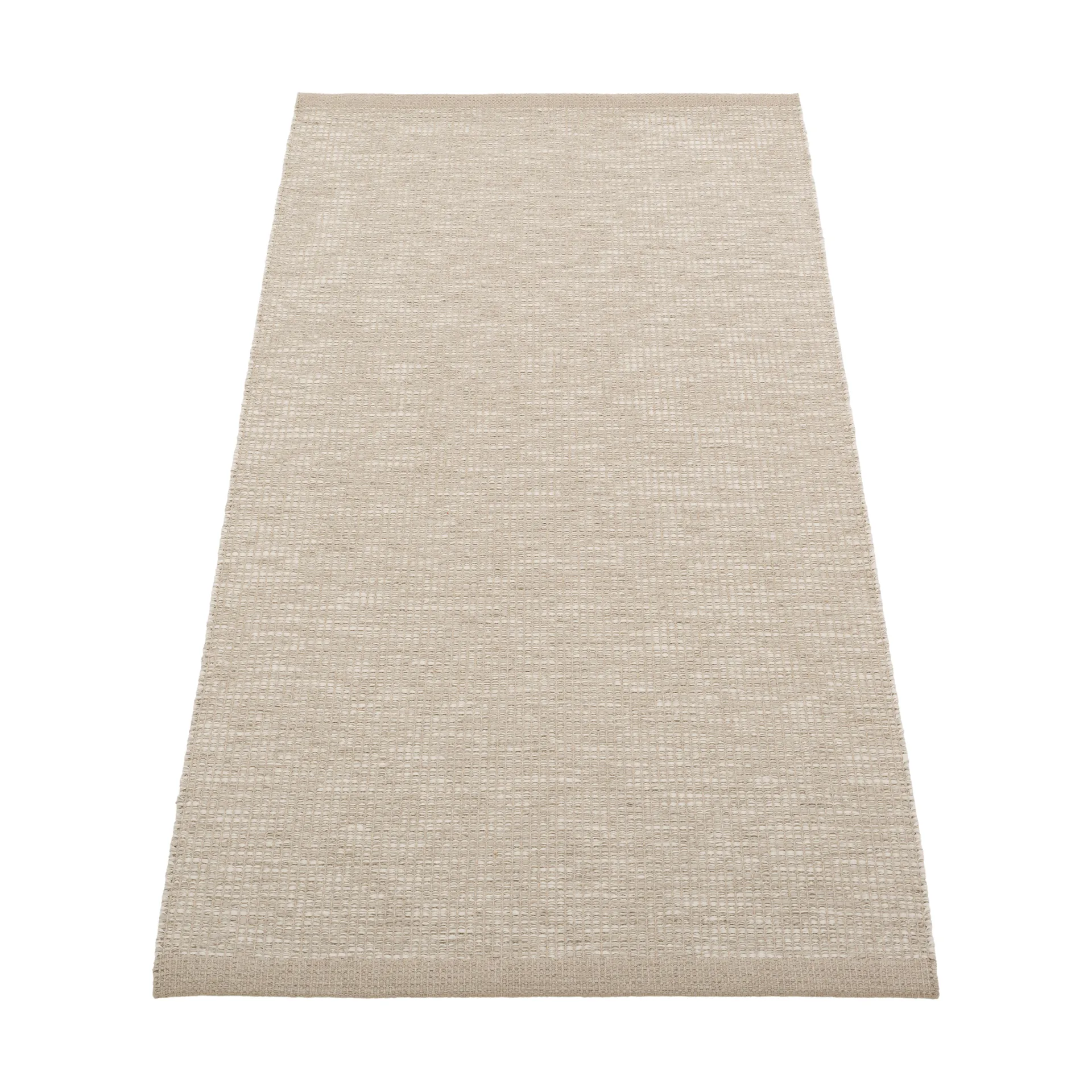 Sam teppe, Dark linen-linen, 70x150 cm Pappelina