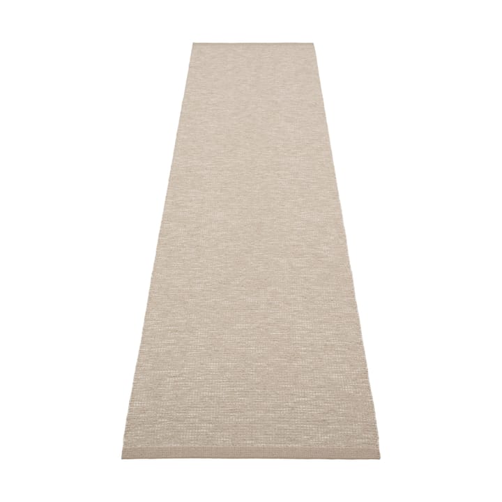Sam teppe - Dark linen-linen, 70x300 cm - Pappelina