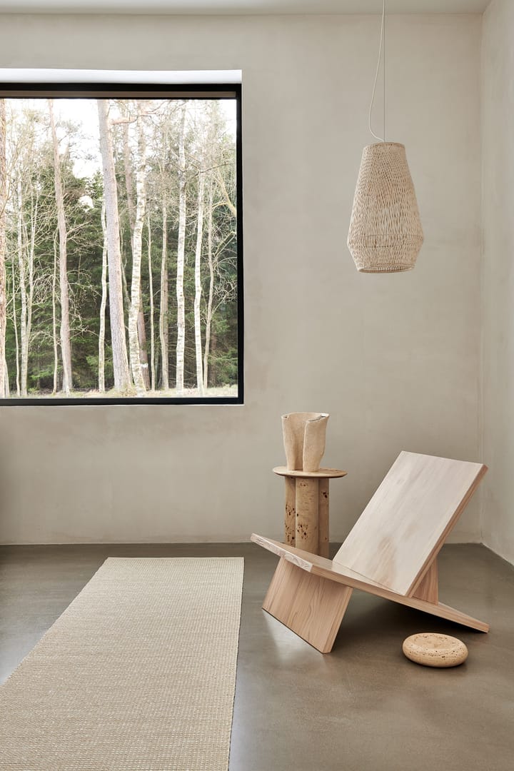 Sam teppe, Dark linen-linen, 70x300 cm Pappelina