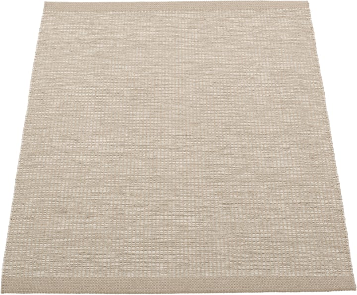 Sam teppe - Dark linen-linen, 70x90 cm - Pappelina