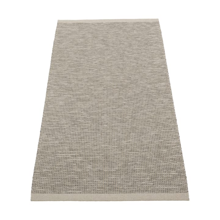 Sam teppe - Warm grey-charcoal, 70x150 cm - Pappelina