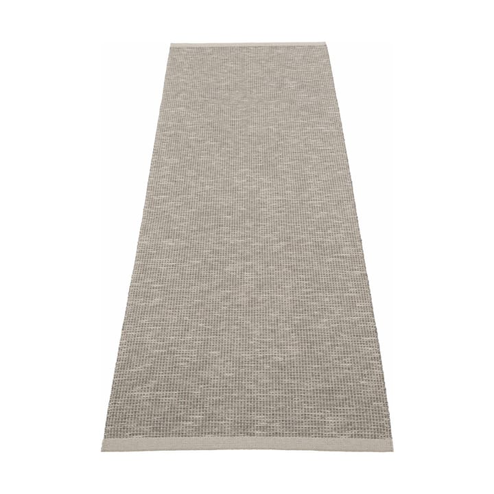 Sam teppe - Warm grey-charcoal, 70x225 cm - Pappelina