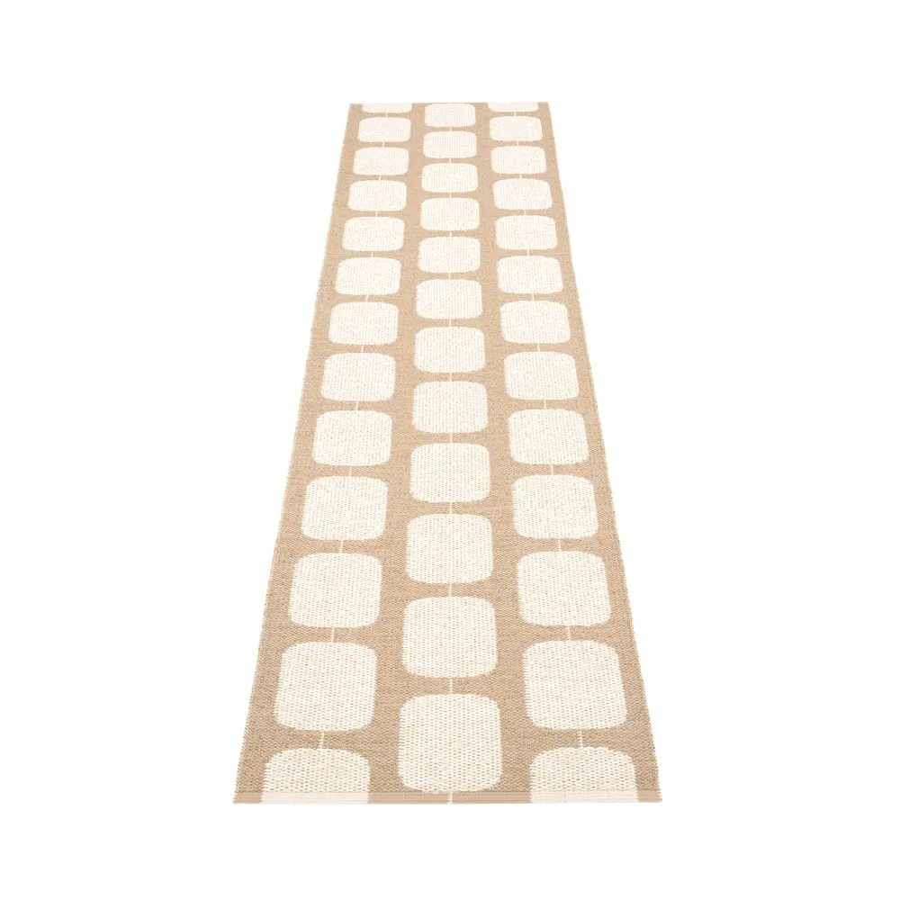 Sten løper, light nougat, 70x300 cm Pappelina