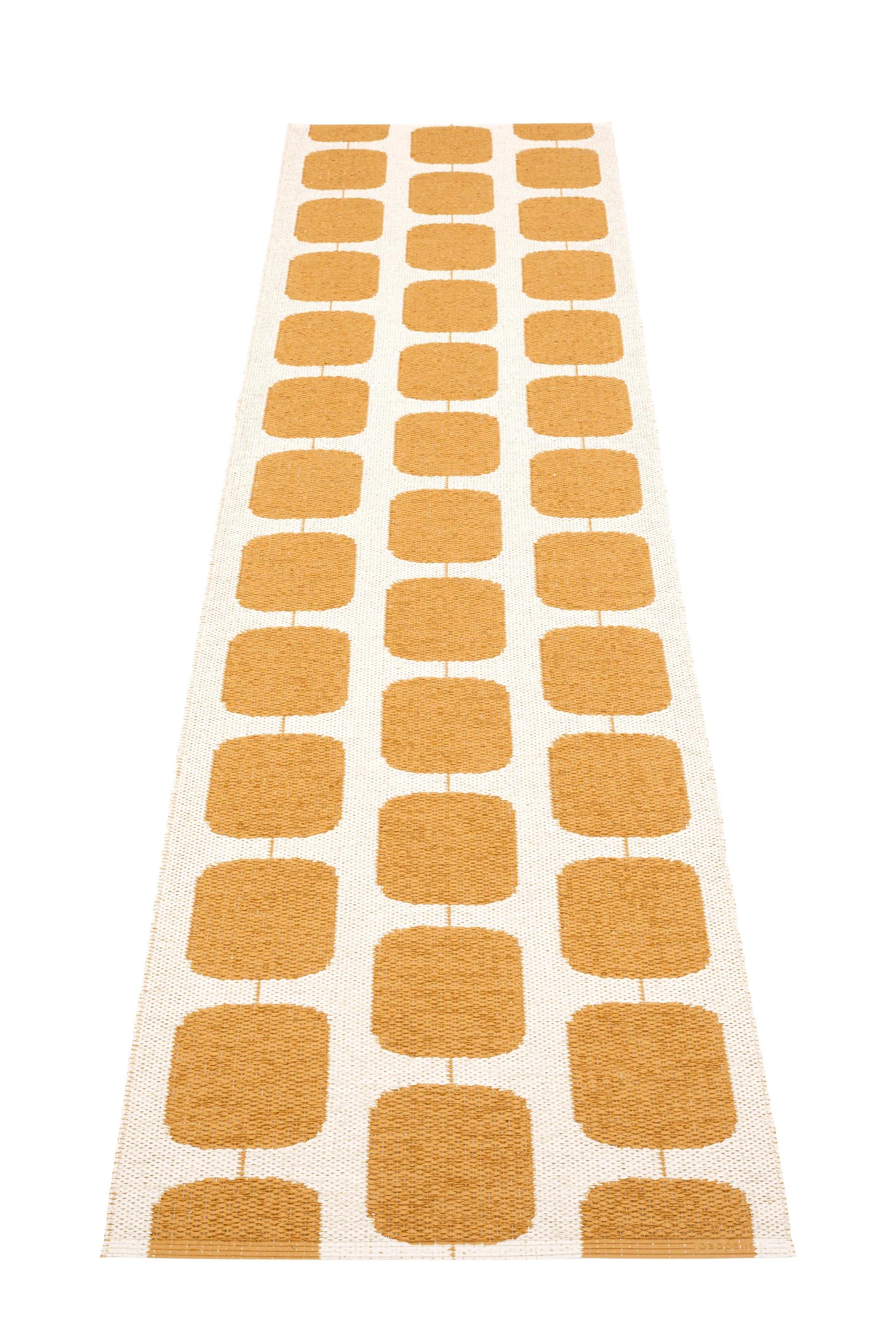 Sten løper, okker, 70x400 cm Pappelina